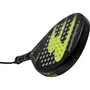 Bullpadel Pala de Pádel Black Dragon 4.0 Redonda Rugosa Nivel Avanzado/Competición para Hombre y Mujer Negro y Verde BLK DRA 4